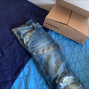 g star skinny jeans 33/32